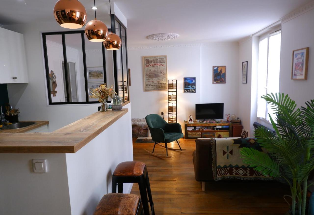 Cosy Magical Flat Daire Paris Dış mekan fotoğraf
